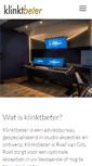 Mobile Screenshot of klinktbeter.nl